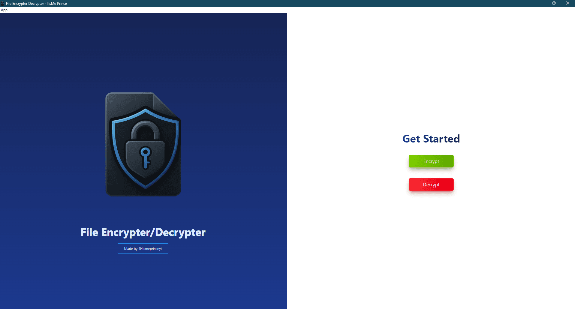 File Encrypter / Decrypter Software banner
